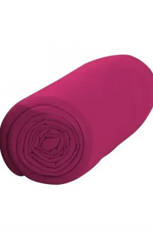 Drap housse 140x190 cm Fuschia 100% coton Marque