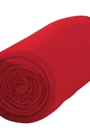 Commander Maintenant Drap housse 140x190 cm Rouge 100% coton