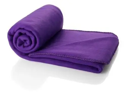 Couverture polaire 220x240 cm Violet Prix Réduit