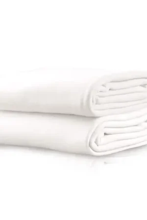 Pas Cher Couverture polaire 220x240 cm Blanc