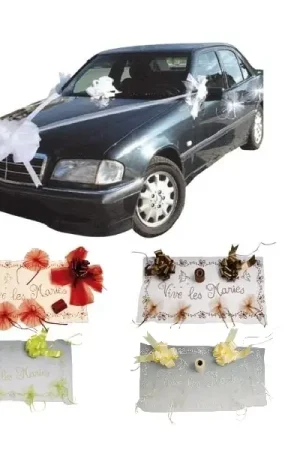 Vente Flash Kit déco voiture Mariage