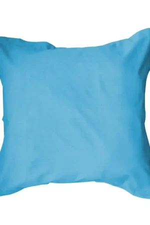 Populaire Taie d'oreiller Turquoise volant 75x75cm