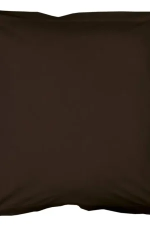 Taie d'oreiller Chocolat 75x75cm 100% coton Dernier Modèle