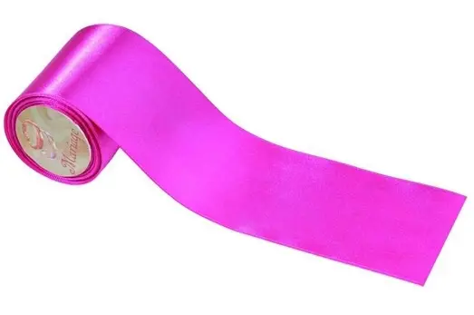 Ruban satin 60mm Fuchsia Meilleure Vente