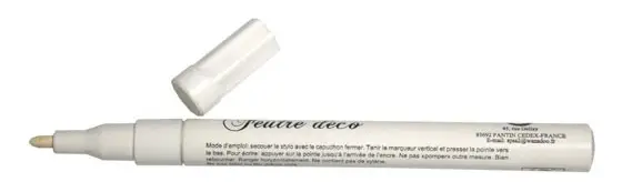 Dernier Modèle Stylo Gel Blanc