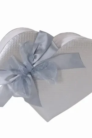 Pas Cher Livre d'or mariage coeur Argent
