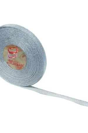 Ruban Lame Argent 20mx10mm Offre Du Jour