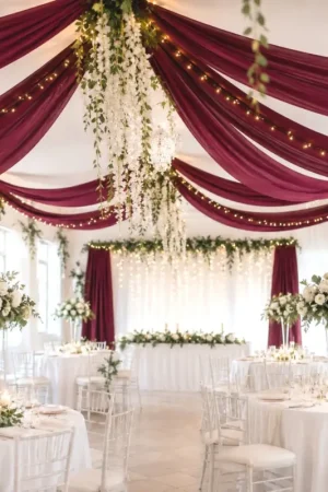 Acheter Direct Tenture mariage Bordeaux 12 mètres