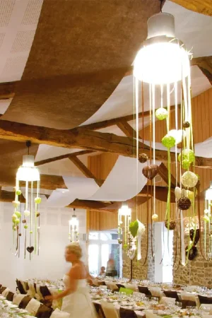 Tenture mariage Chocolat 12 mètres Prix Choc