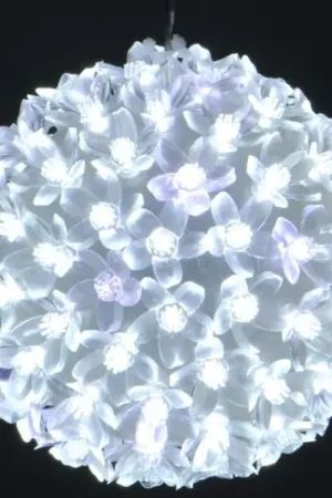 Affaire À Saisir Boule de noel lumineuse 100 LED Blanche