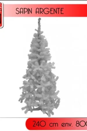 Commande En Gros Sapin artificiel argent 240cm 800 têtes