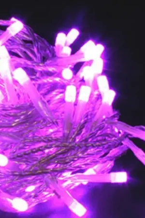 Livraison Express Guirlande lumineuse de Noel 80 LED Fuchsia