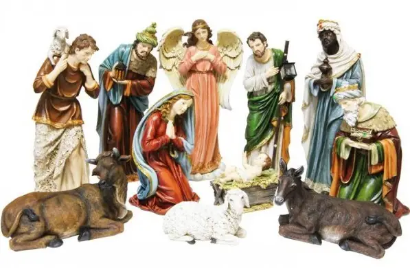 Santons de noel géant 61cm x 11 pièces Offre Exclusive