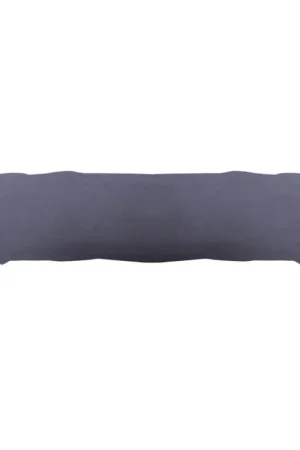 Authentique Taie de traversin 1 ou 2 personnes Gris foncé