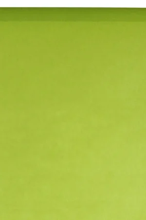 Nappe en Tissu intissé Vert anis en rouleau 10mx120cm Bon Marché
