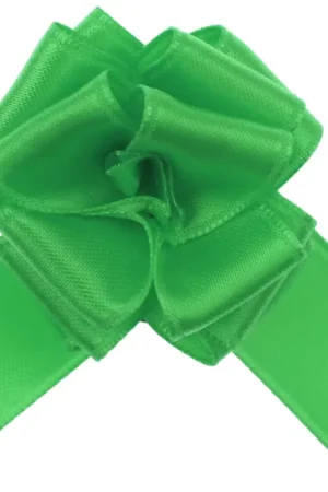 Promotion Noeud vert anis en satin X5