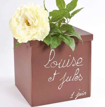 Urne mariage Chocolat Remise