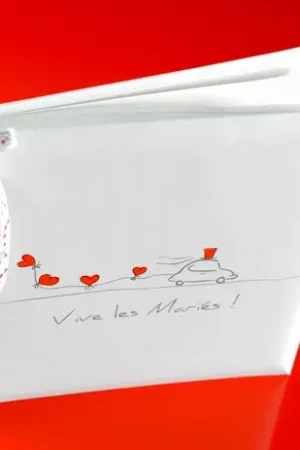 Livre d'or Vive les mariés Blanc Nouveauté