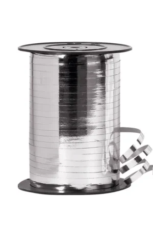 Nouvelle Collection Bolduc Argent métallisé 225m