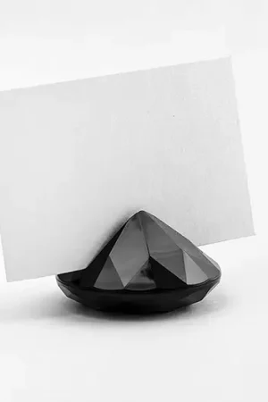 Pas Cher Marque place diamant Noir x10