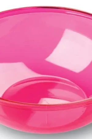 Affaire À Saisir Saladier plastique réutilisable Fuchsia 27 cm