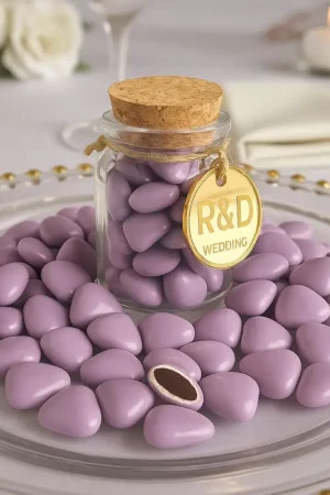 Dragées Coeur Chocolat Parme 500 gr Paiement Sécurisé