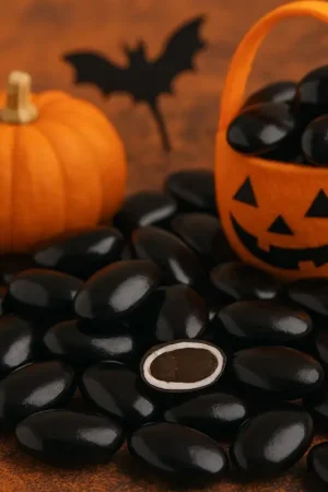 Dragées Noir au Chocolat 500 gr Haute Qualité