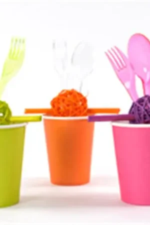 Soldes Gobelet en carton Vert Anis x 25 pièces