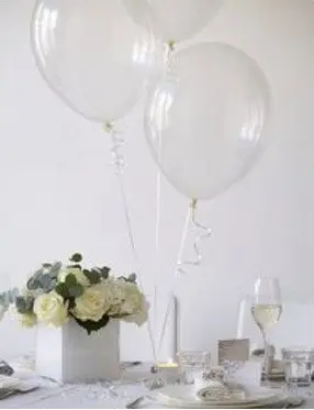 Ballon gonflable Transparent 30 cm x 100 pièces Dernier Modèle