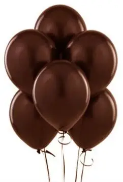Ballon gonflable Chocolat 30 cm x 50 pièces Achat Immédiat