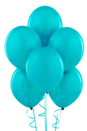 Satisfait Ou Remboursé Ballon gonflable Turquoise 30 cm x 50 pièces