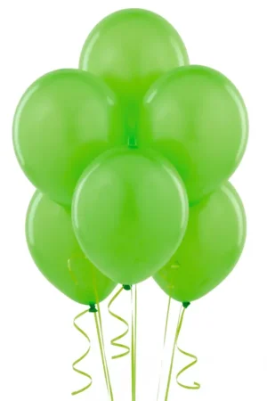 Dernière Chance Ballon gonflable Vert anis 30 cm x 50 pièces