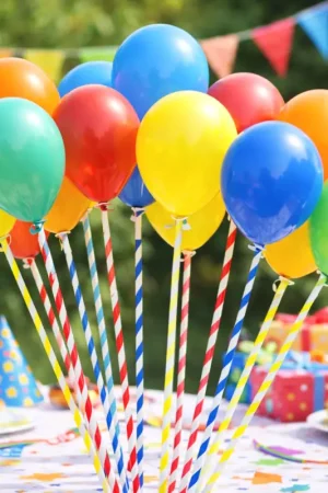 Dernière Chance Tige pour ballons de baudruche en plastique x 10 pièces