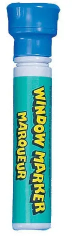 Marqueur Bleu pour Vitre de Voiture Commander Maintenant