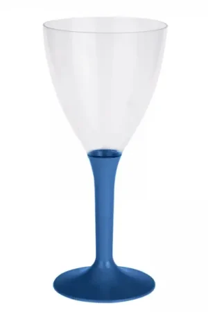 Nouvelle Collection Verre à vin plastique Bleu Perlé x20