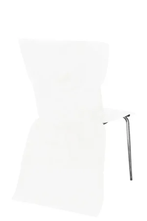 Marque Housse de Chaise Pas Chere Blanche x 6 pièces