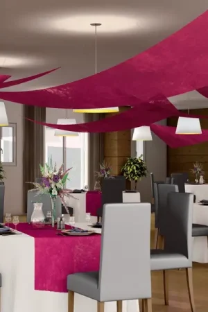 Tenture de Salle Triangle Fuchsia Prix Promo