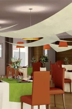 Must-Have Tenture de Salle Triangle Ivoire