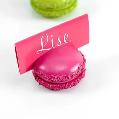 Marque place Macaron Fuchsia x 2 pièces Offre Exclusive