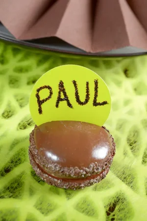 Marque place Macaron Chocolat x 2 pièces Prix Cassé