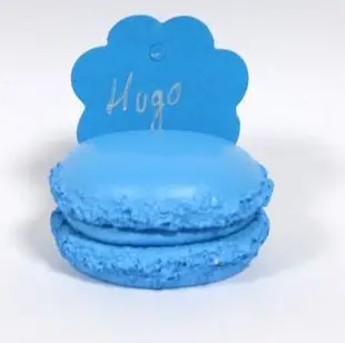 Réduction Marque place Macaron Turquoise x 2 pièces