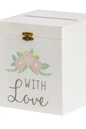 Urne mariage en Bois With Love Nouvel Arrivage