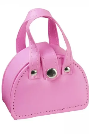 Certifié Sac à main à dragées en Cuir Fuchsia