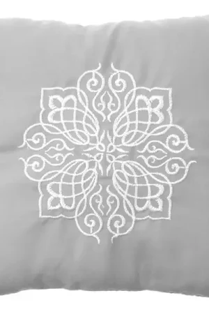 Coussin porte alliance Oriental Argent Vente Flash