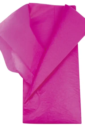 Super Prix Feuille de papier de soie Fuchsia x 5 pièces