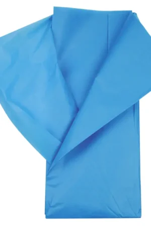 Feuille de papier de soie Turquoise x 5 pièces Retour Gratuit