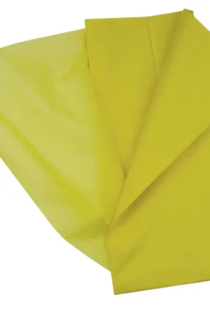 Feuille de papier de soie Jaune x 5 pièces Remise