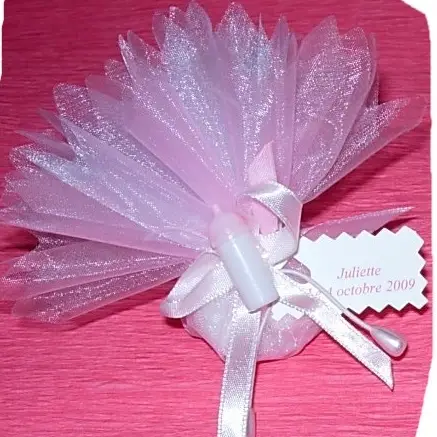 Attache Biberon Rose x 6 pièces Jusqu'à Épuisement Des Stocks