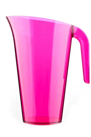 Solde Carafe en plastique rigide Fuchsia 1.5 L