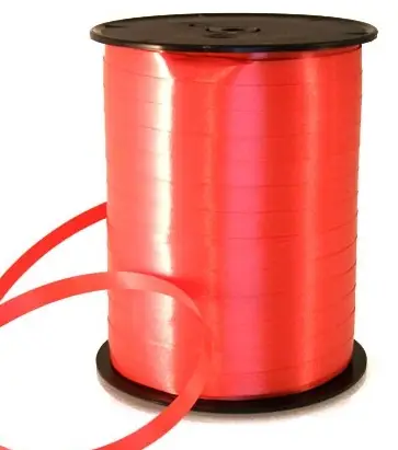 Authentique Bolduc Rouge 5 mm x 225 mètres